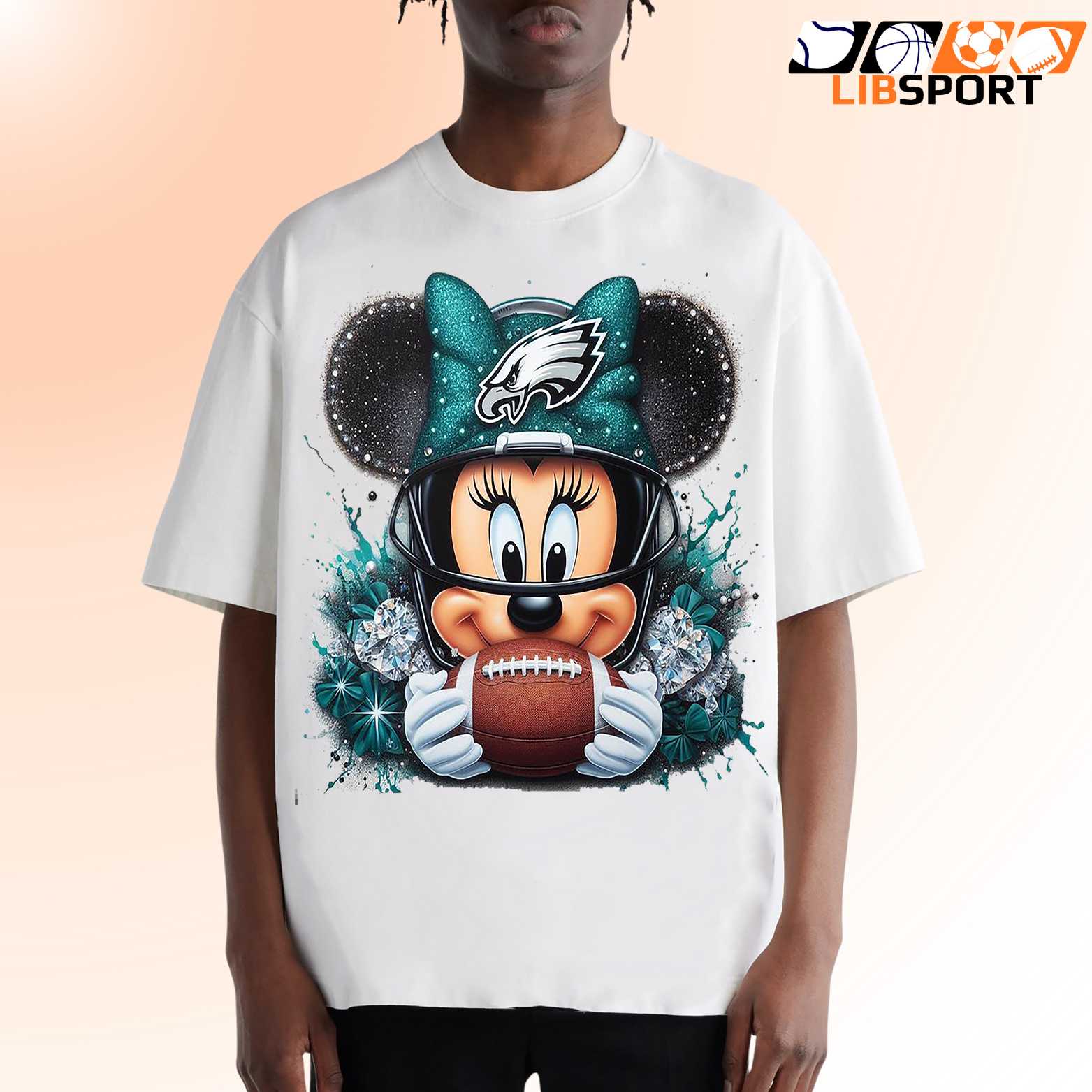Philadelphia Eagles Minnie Mouse T-Shirt, Unisex T-Shirt
